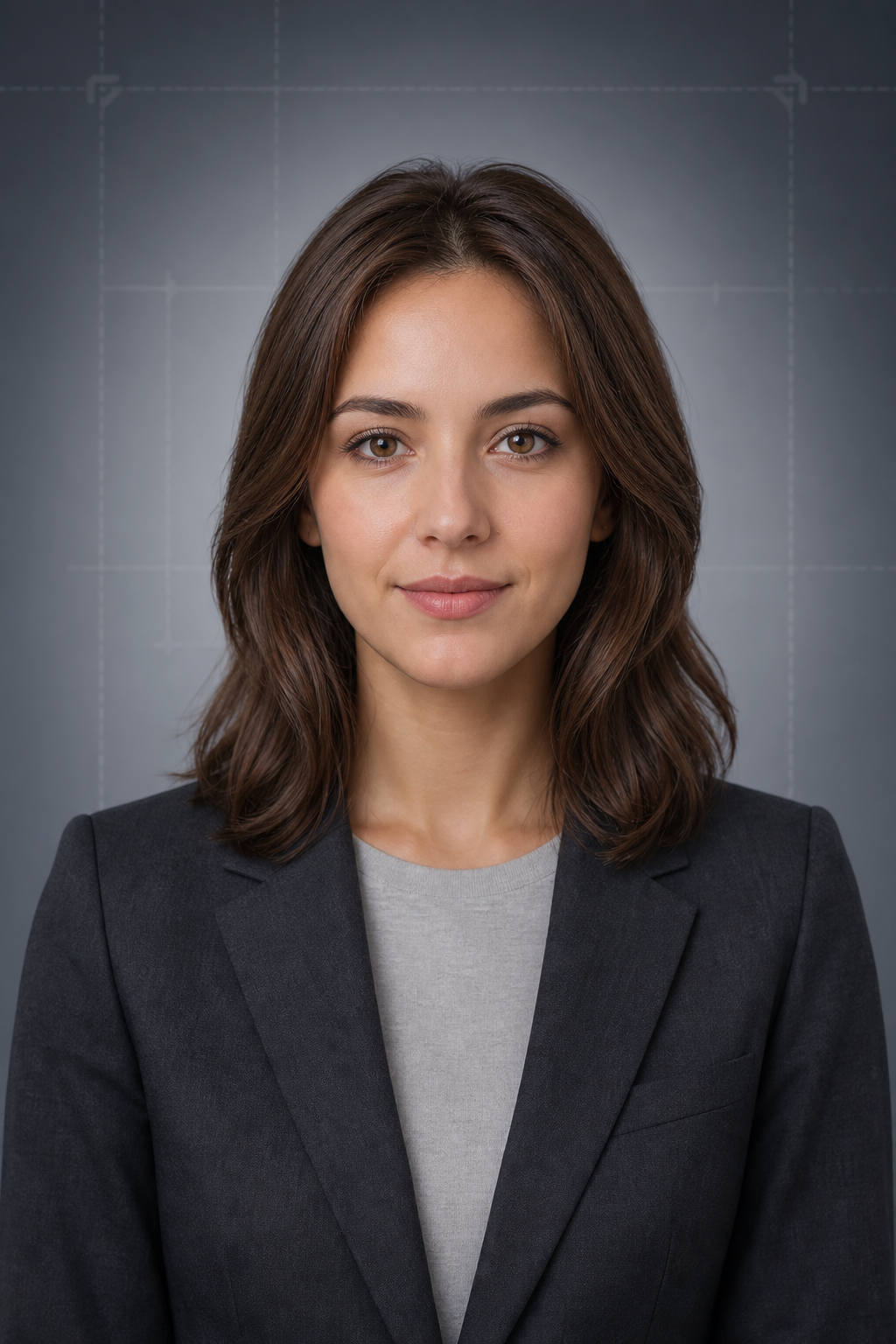 Custom passport photo size preset